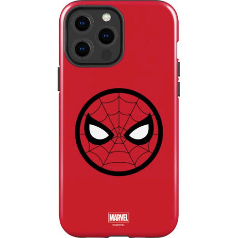 Marvel Spiderman Spiderman Emblem iPhone 15 Pro Max Impact Case